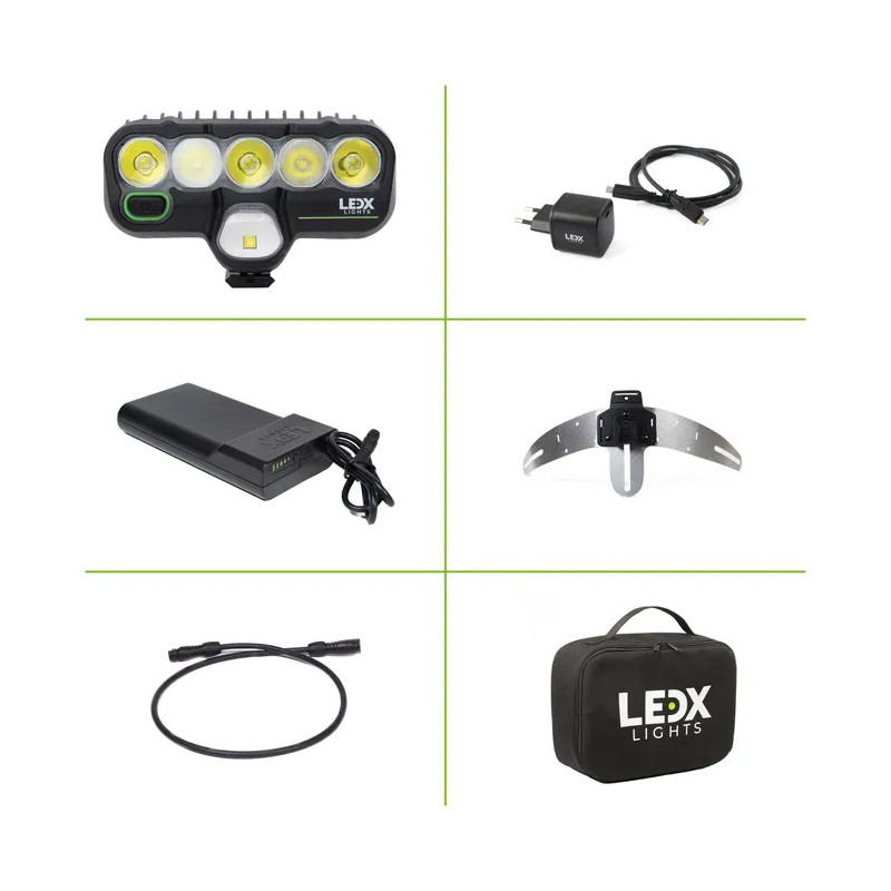 LEDX Cobra G4 enduro-lampa