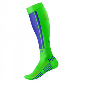 Sign Pro Race Socks Green-Blue